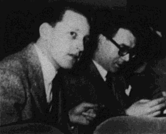 Sani and Pecora pictured in The PSA Journal, Dec. 1955, 36. Journal does not state who is who in the photo. 